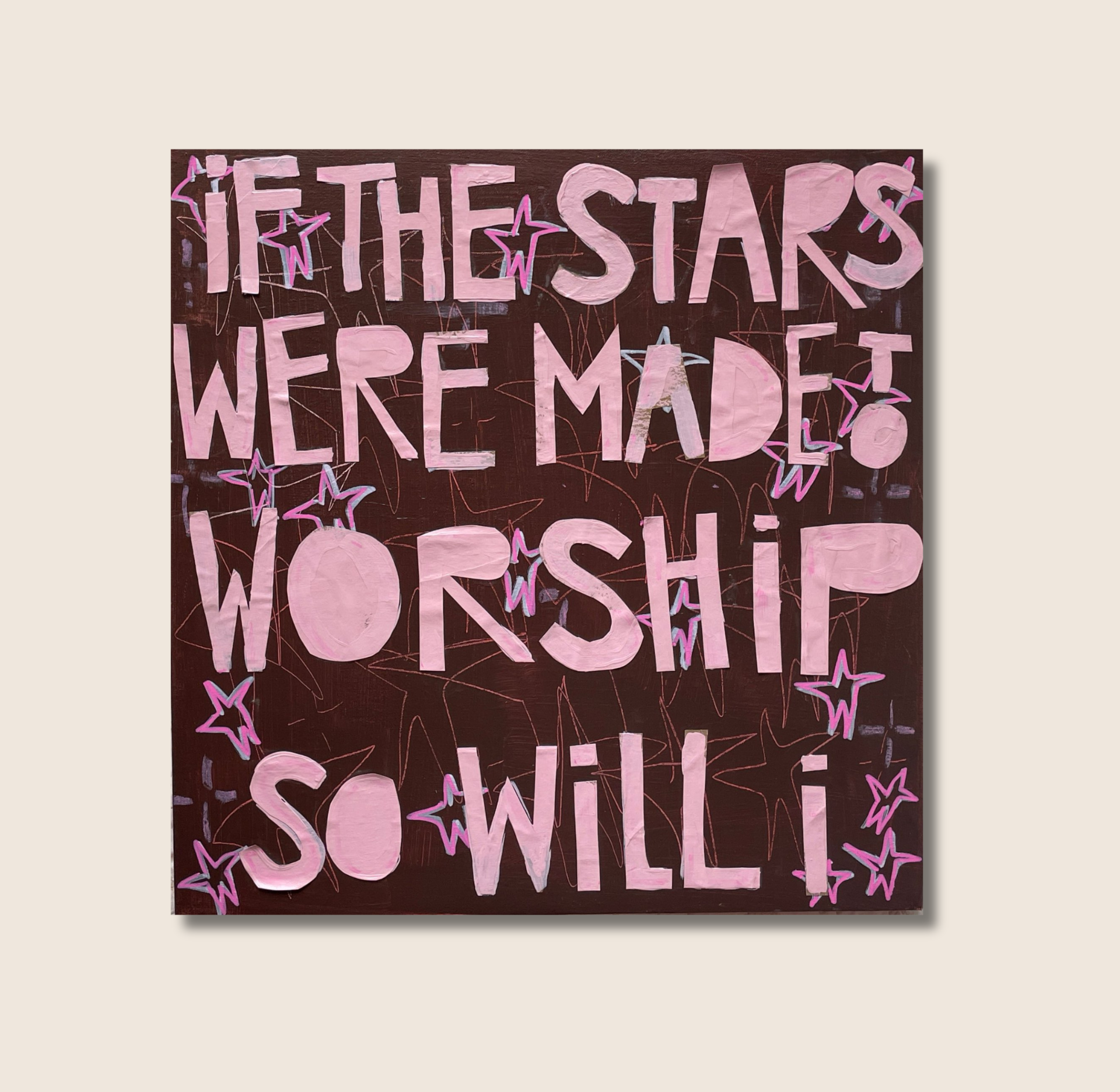 So Will I- Original Mixed Media Painting