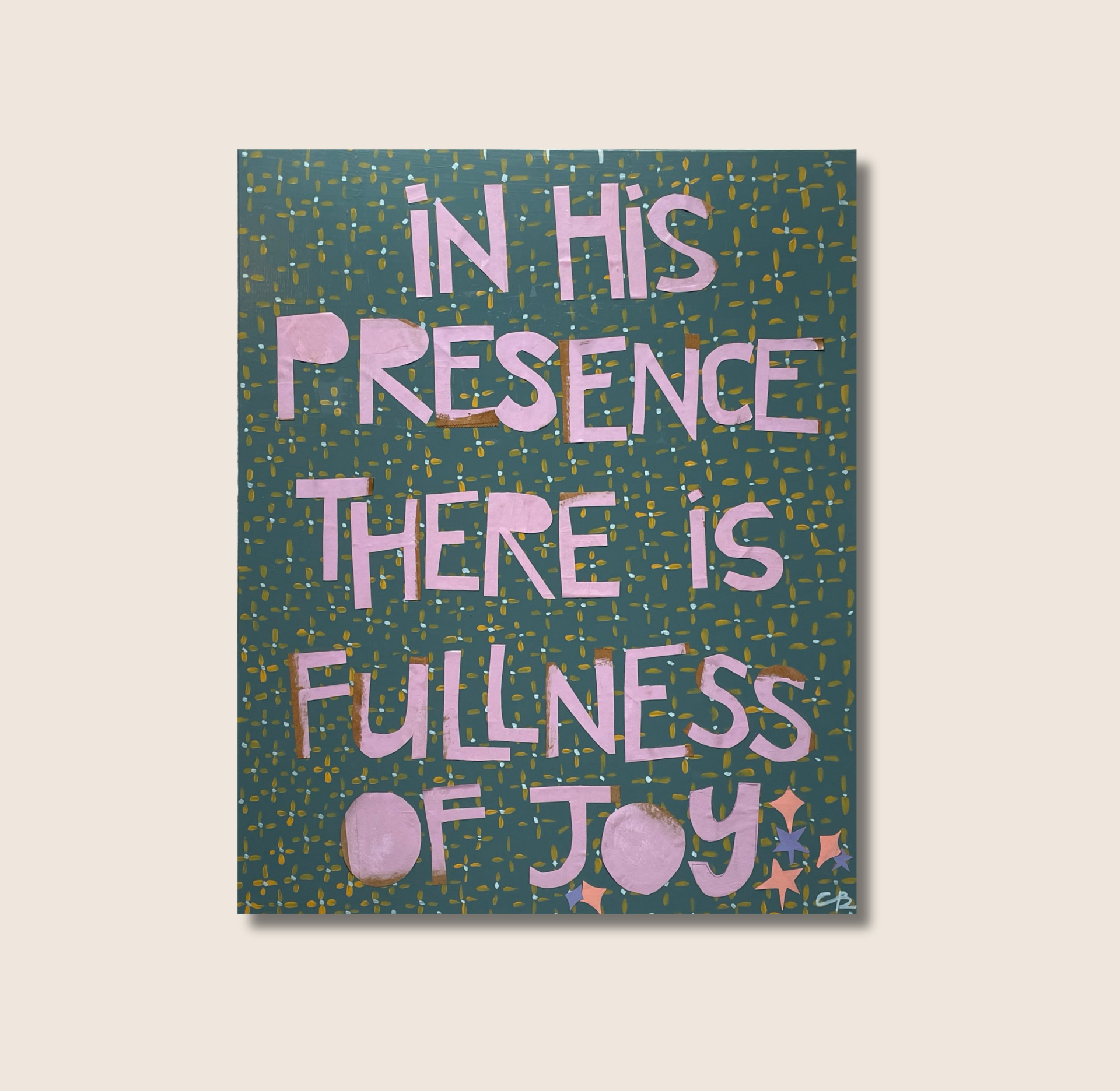 Ps16- Original Mixed Media Painting
