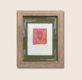 Cherry Colt- Framed Mixed Media Art